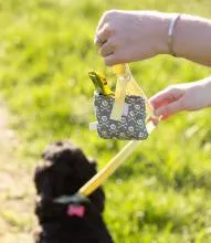 100% Organic Cotton Poop Bag Holder