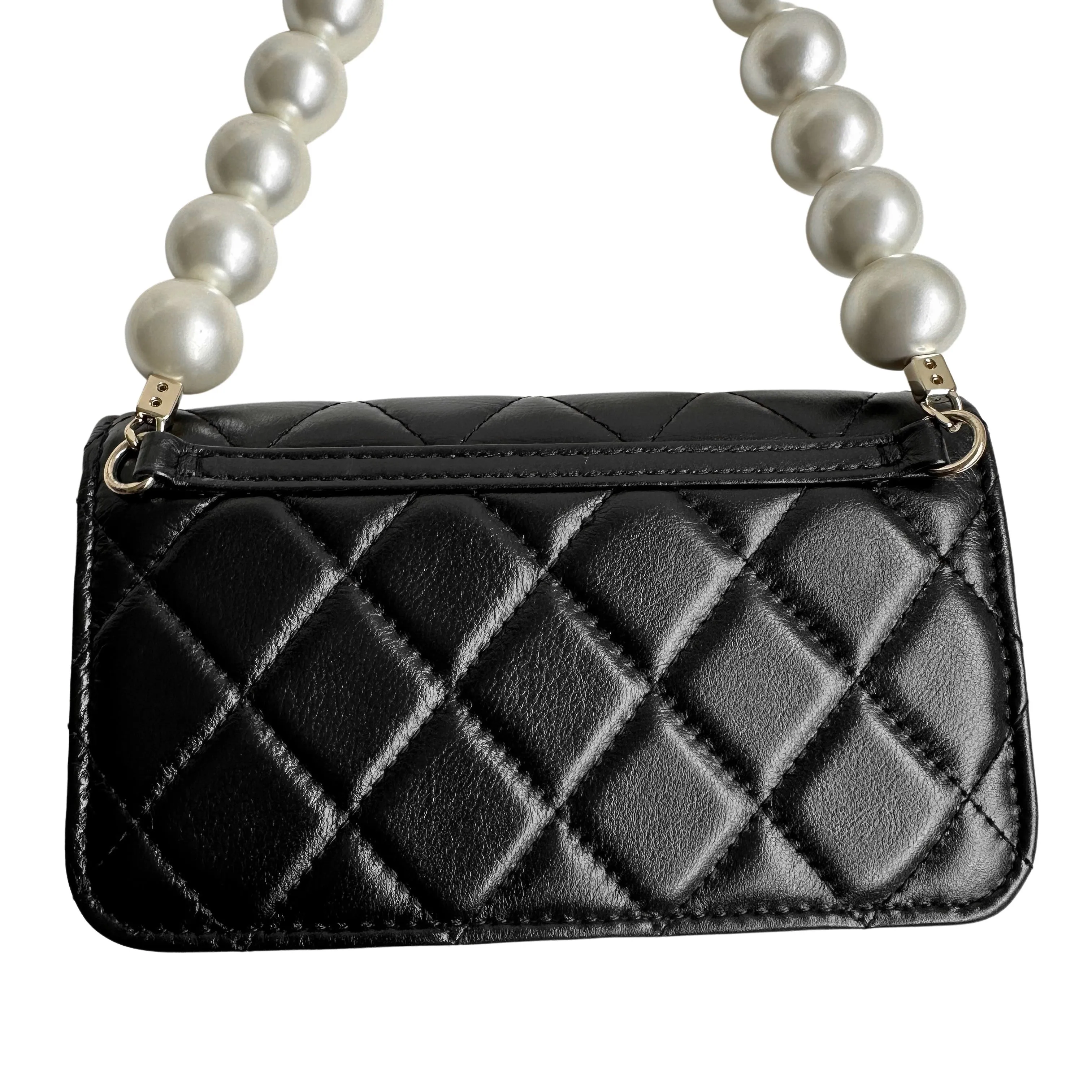 21C Mini Wallet On Chain WOC with Pearl Strap