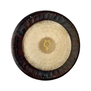32" Planetary Tuned Gong 141.27 Hz Note C2# Mercury / Messenger