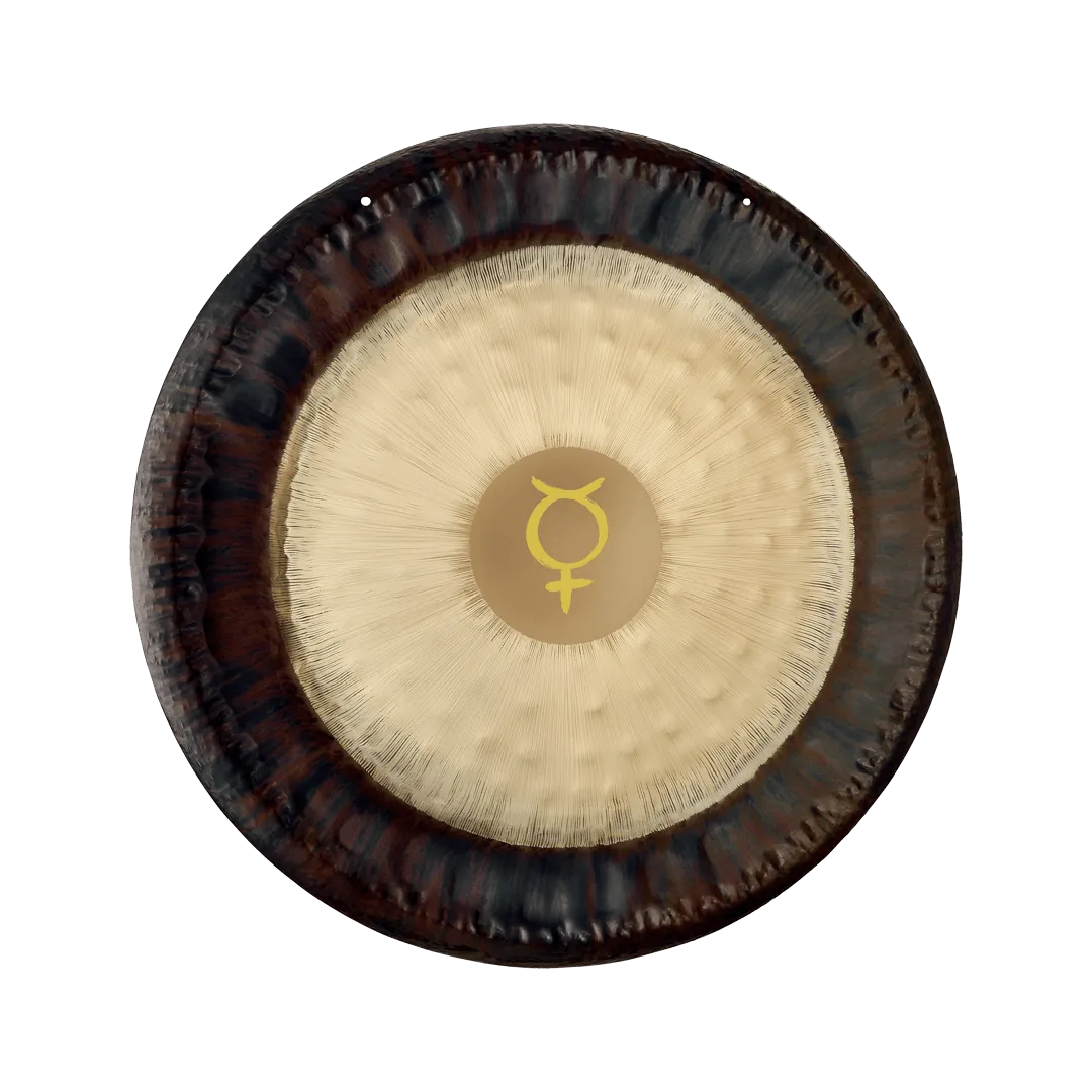 32" Planetary Tuned Gong 141.27 Hz Note C2# Mercury / Messenger