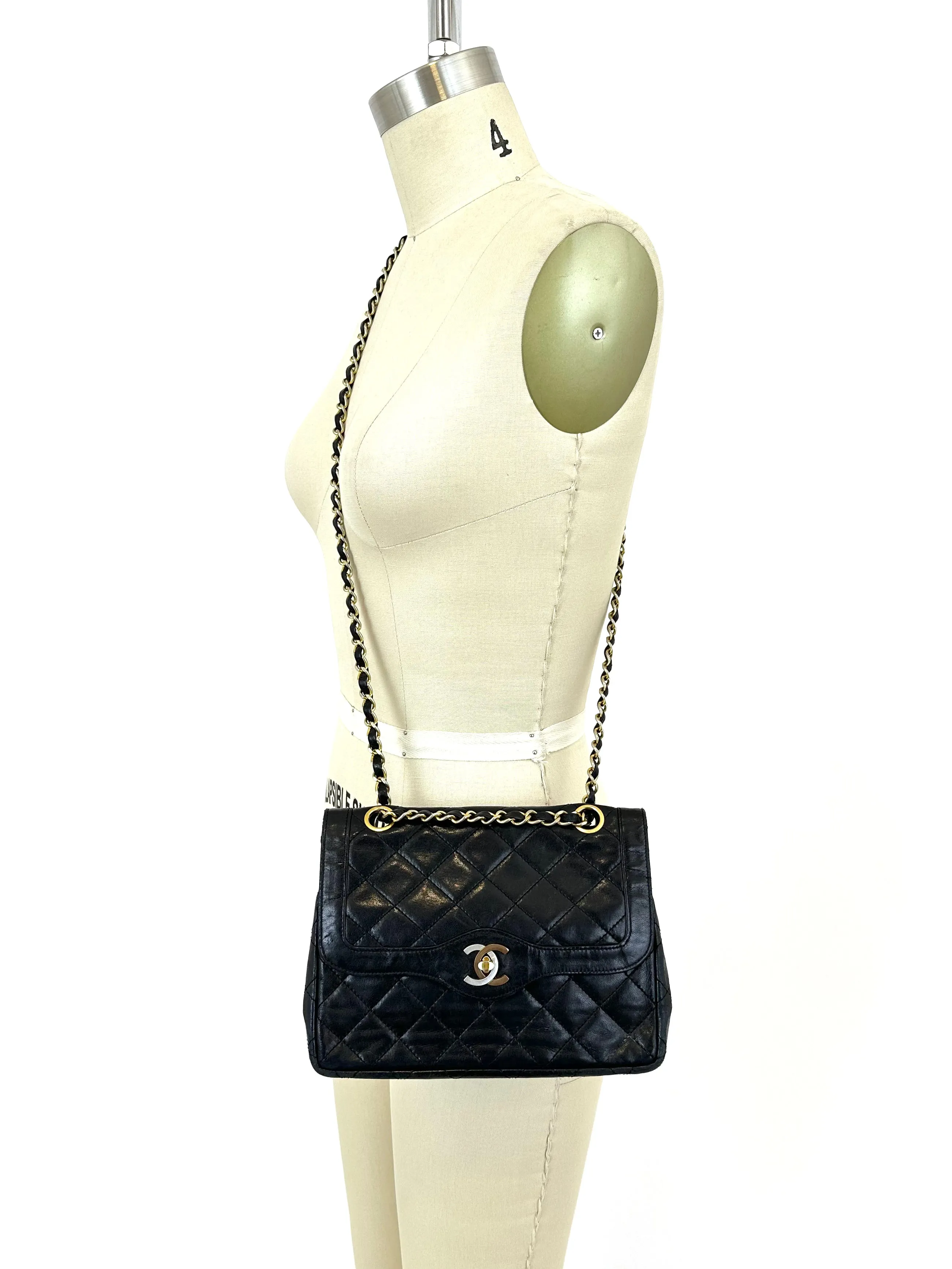 80s Chanel Quilted Mini Flap Bag