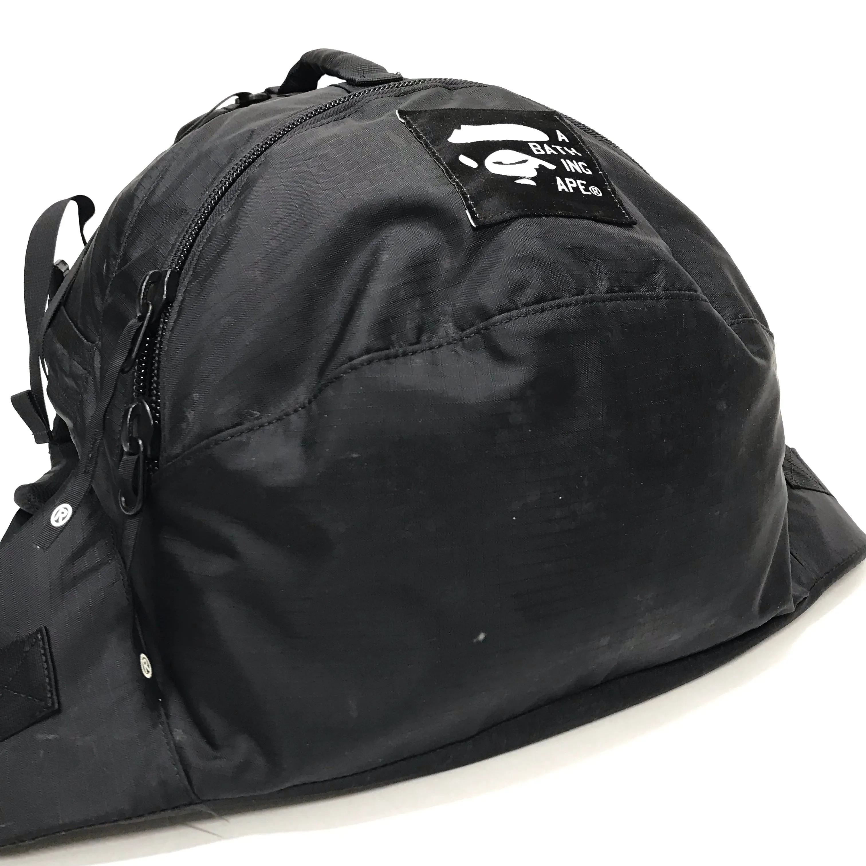 A Bathing Ape Bape Vintage Ripstop Nylon Backpack