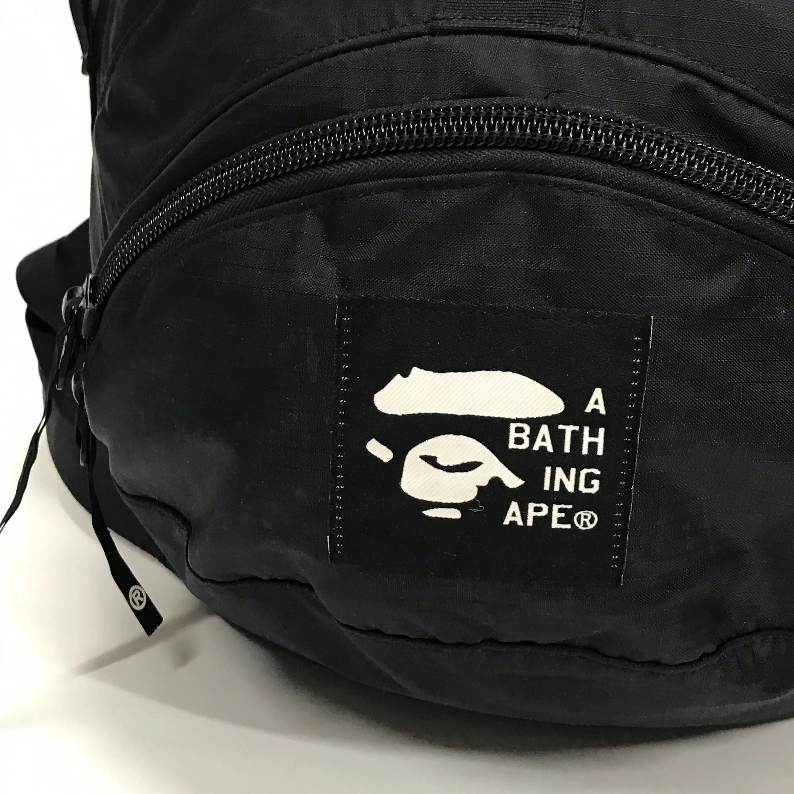 A Bathing Ape Bape Vintage Ripstop Nylon Backpack