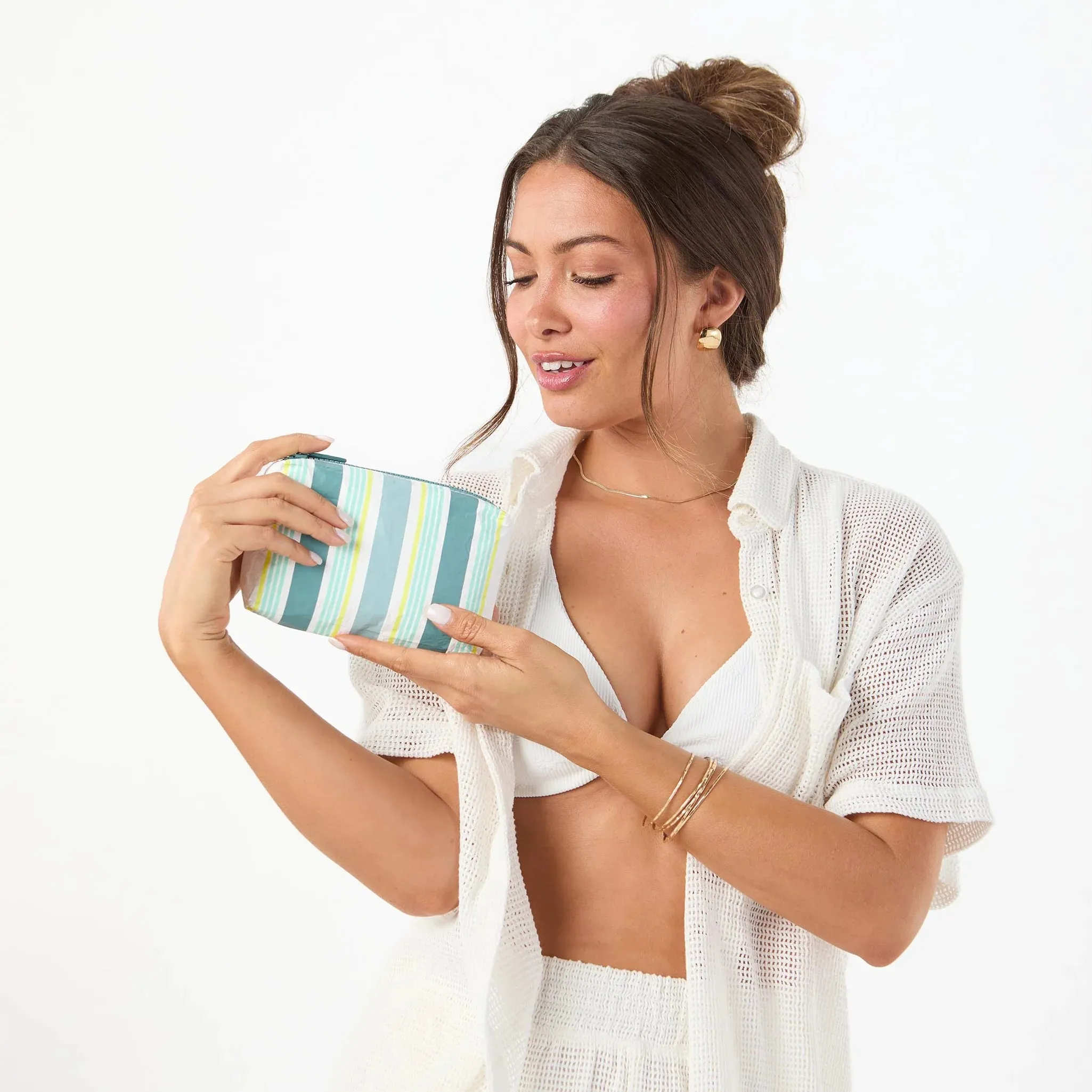 Aloha Mini Pouch Nice Stripe