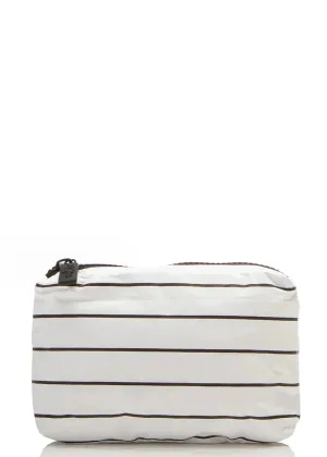 Aloha Mini Pouch Pinstripe Black/White