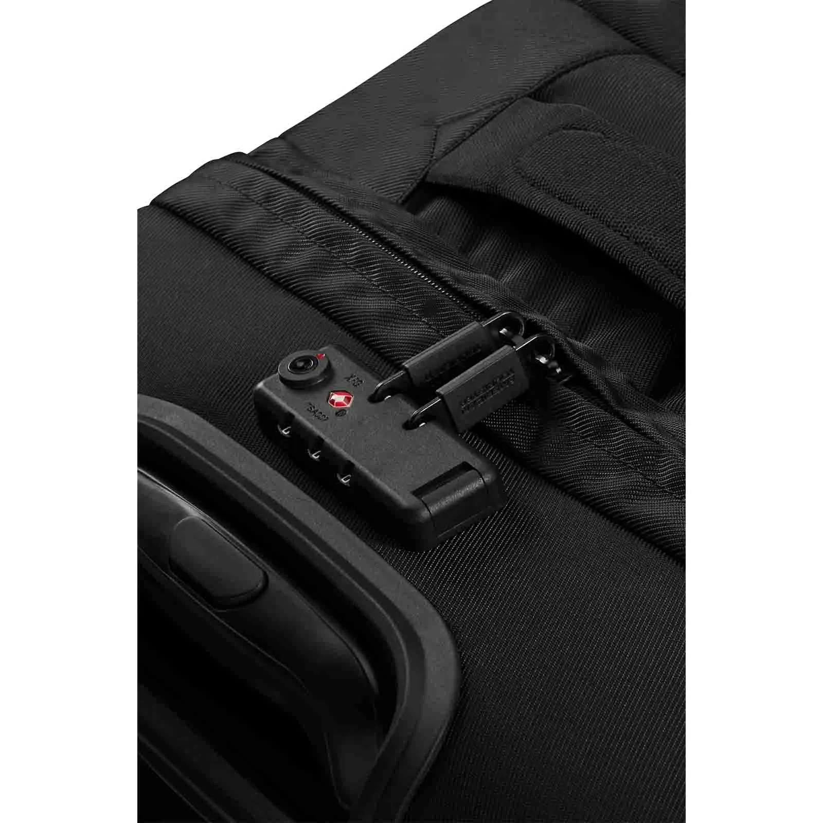 American Tourister Urban Track 55cm Wheeled Duffel Asphalt Black