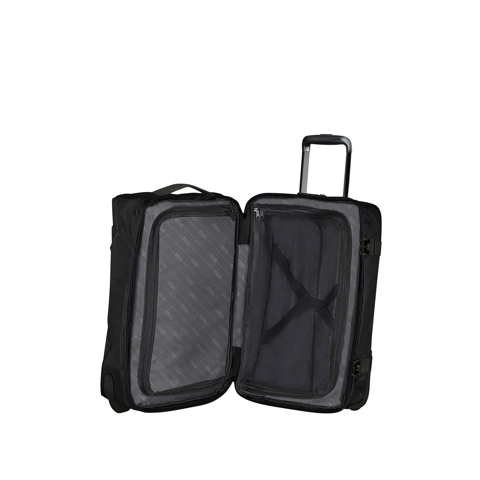 American Tourister Urban Track 55cm Wheeled Duffel Asphalt Black