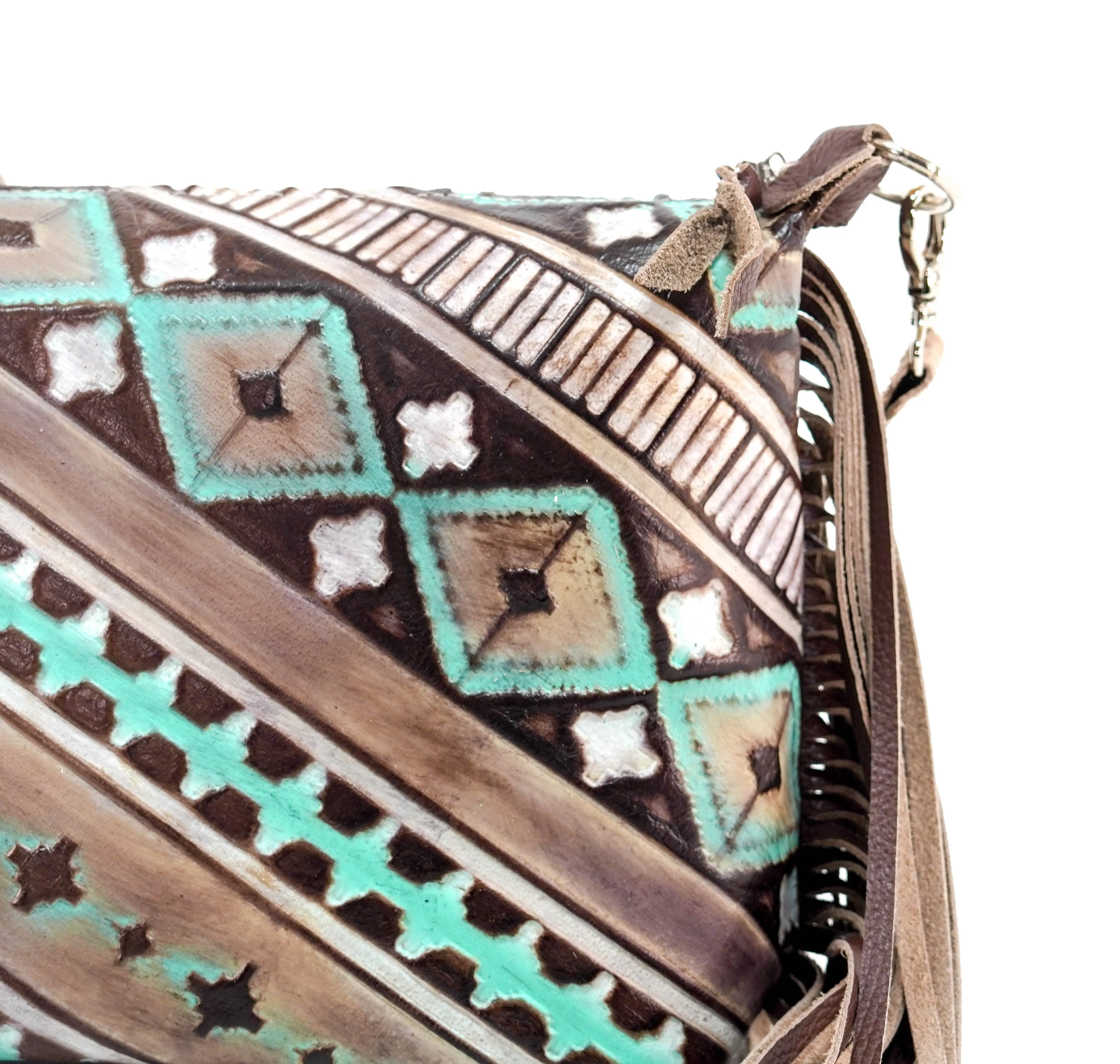 Annie - All Embossed w/ Cocoa Navajo