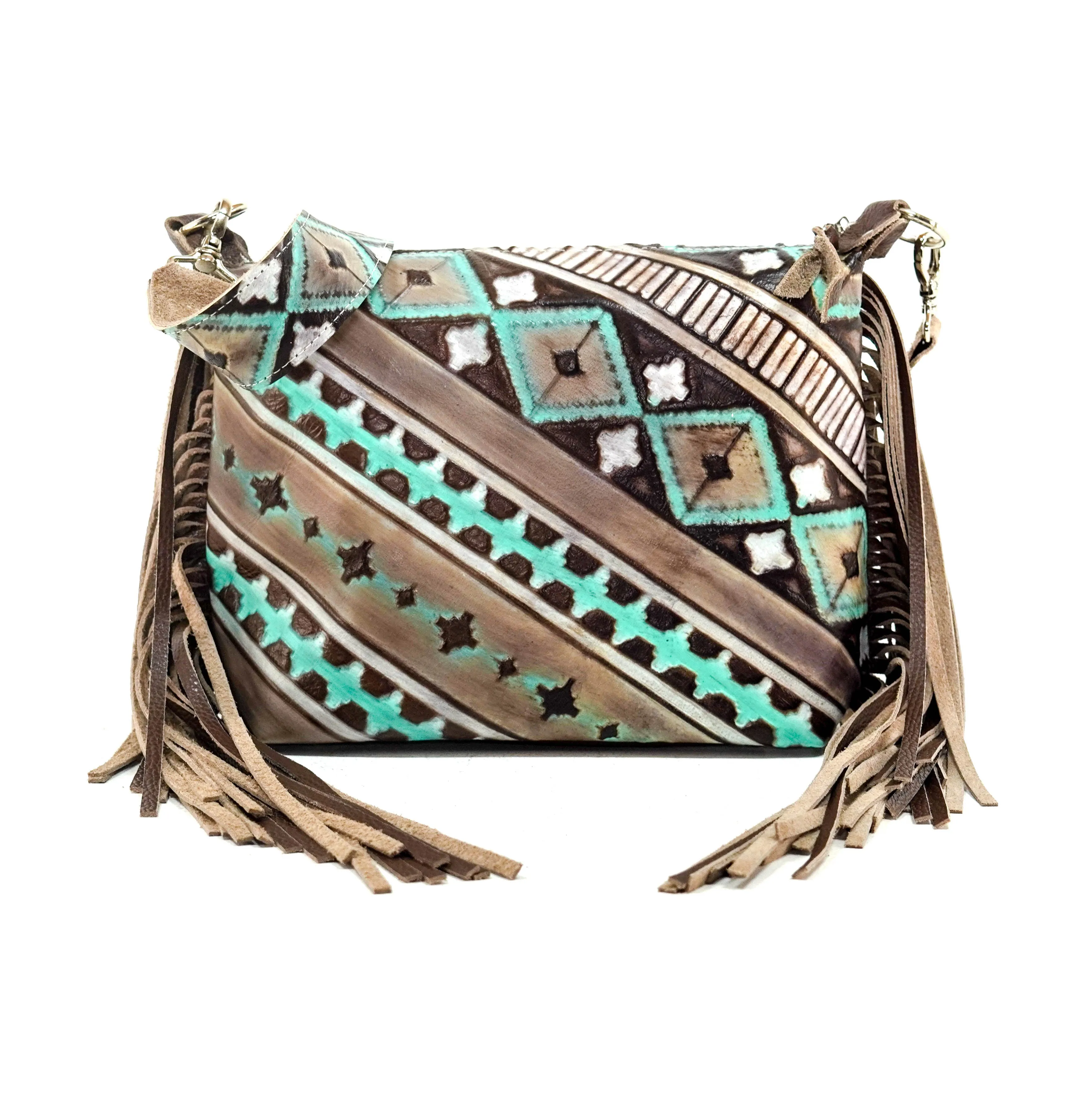 Annie - All Embossed w/ Cocoa Navajo