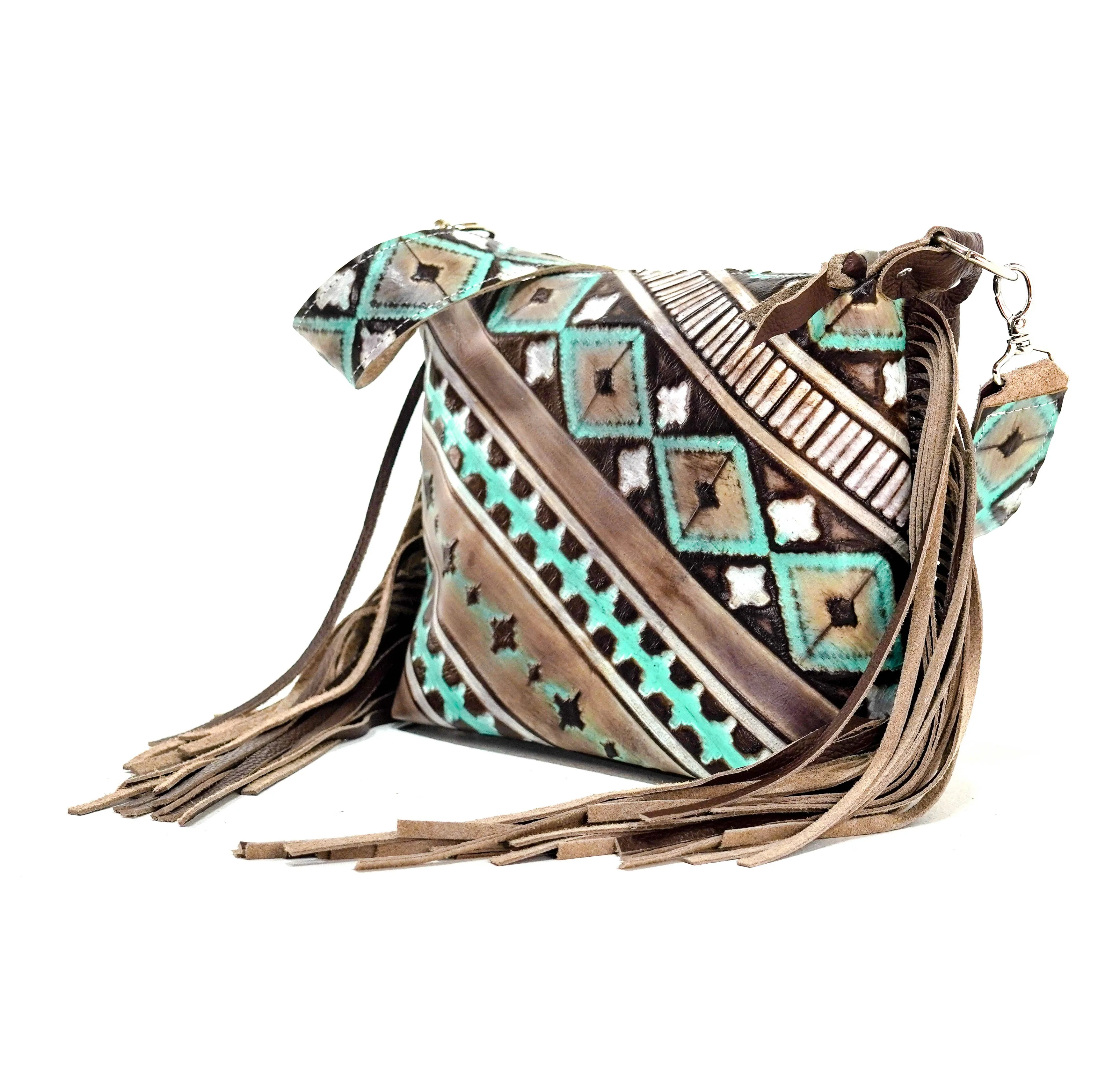 Annie - All Embossed w/ Cocoa Navajo