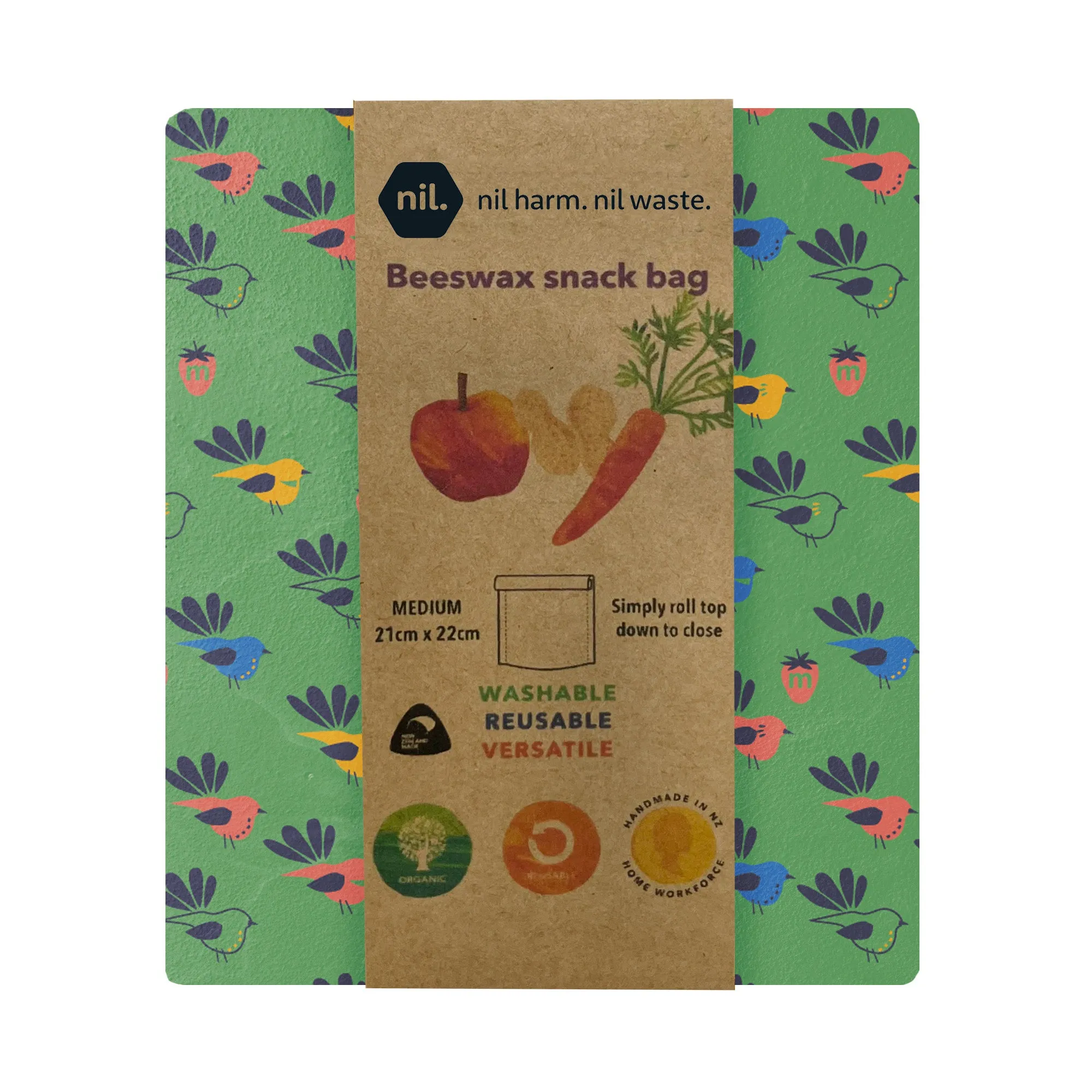 beeswax snack bags