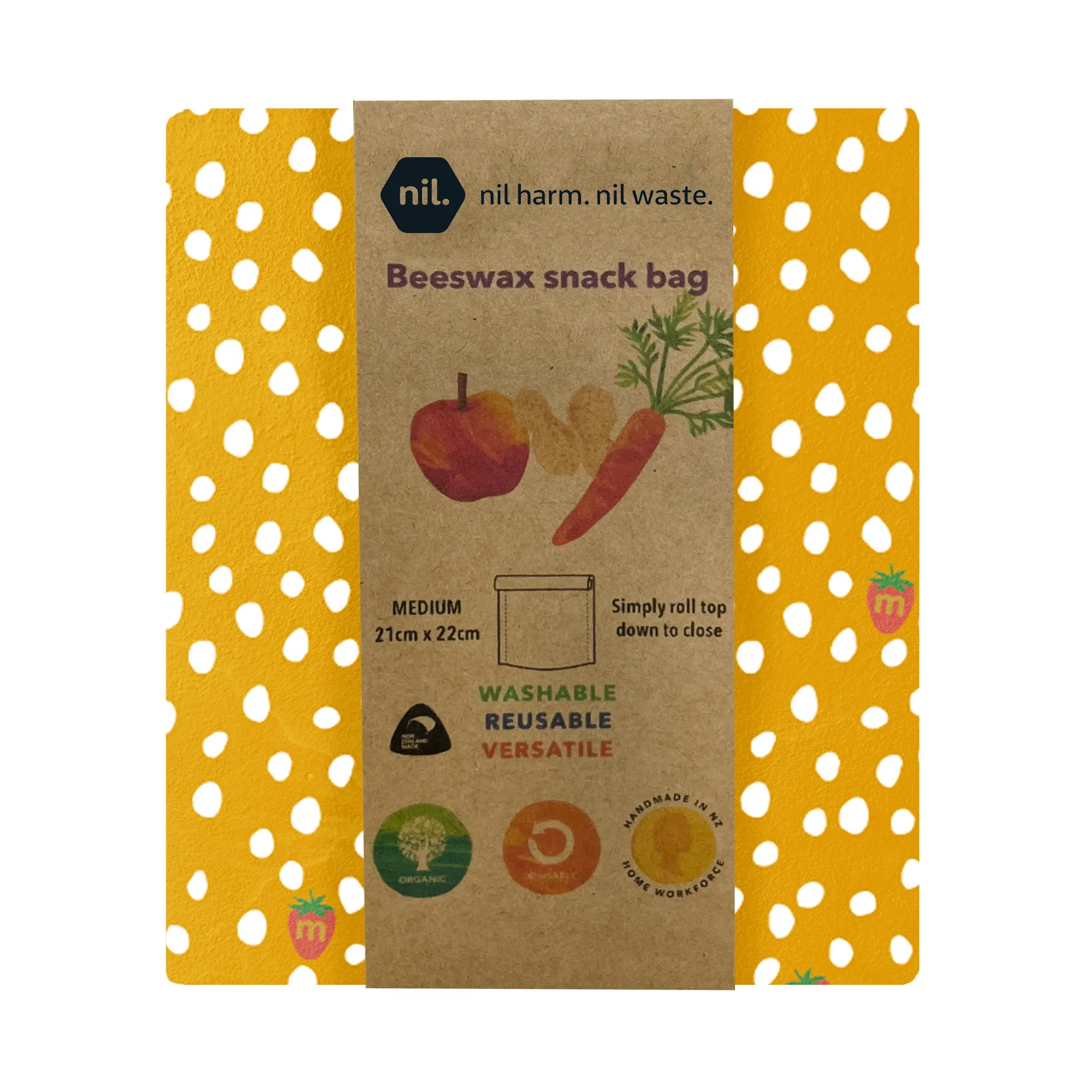 beeswax snack bags