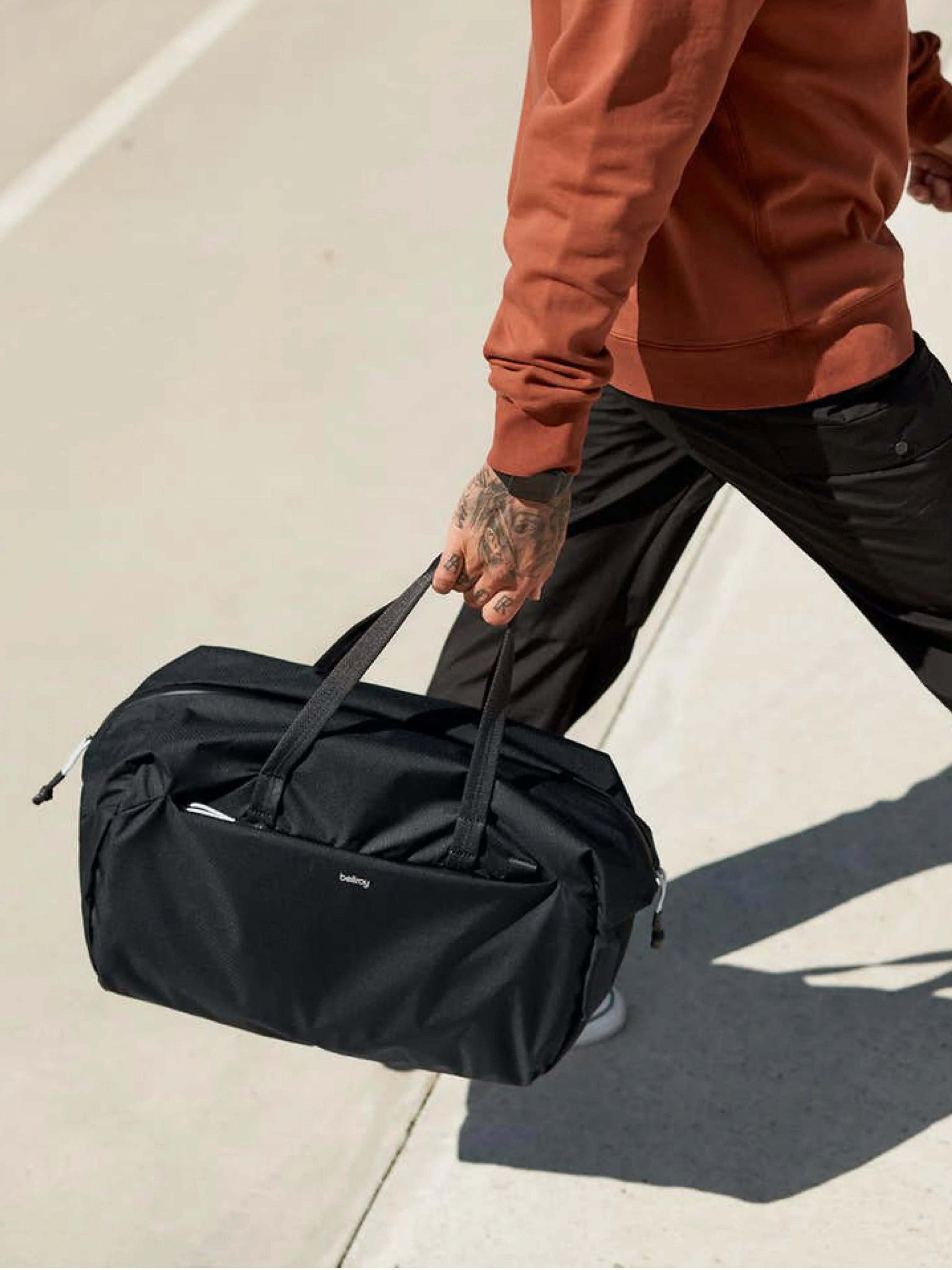 Bellroy Lite Duffel Chalk (Leather Free)