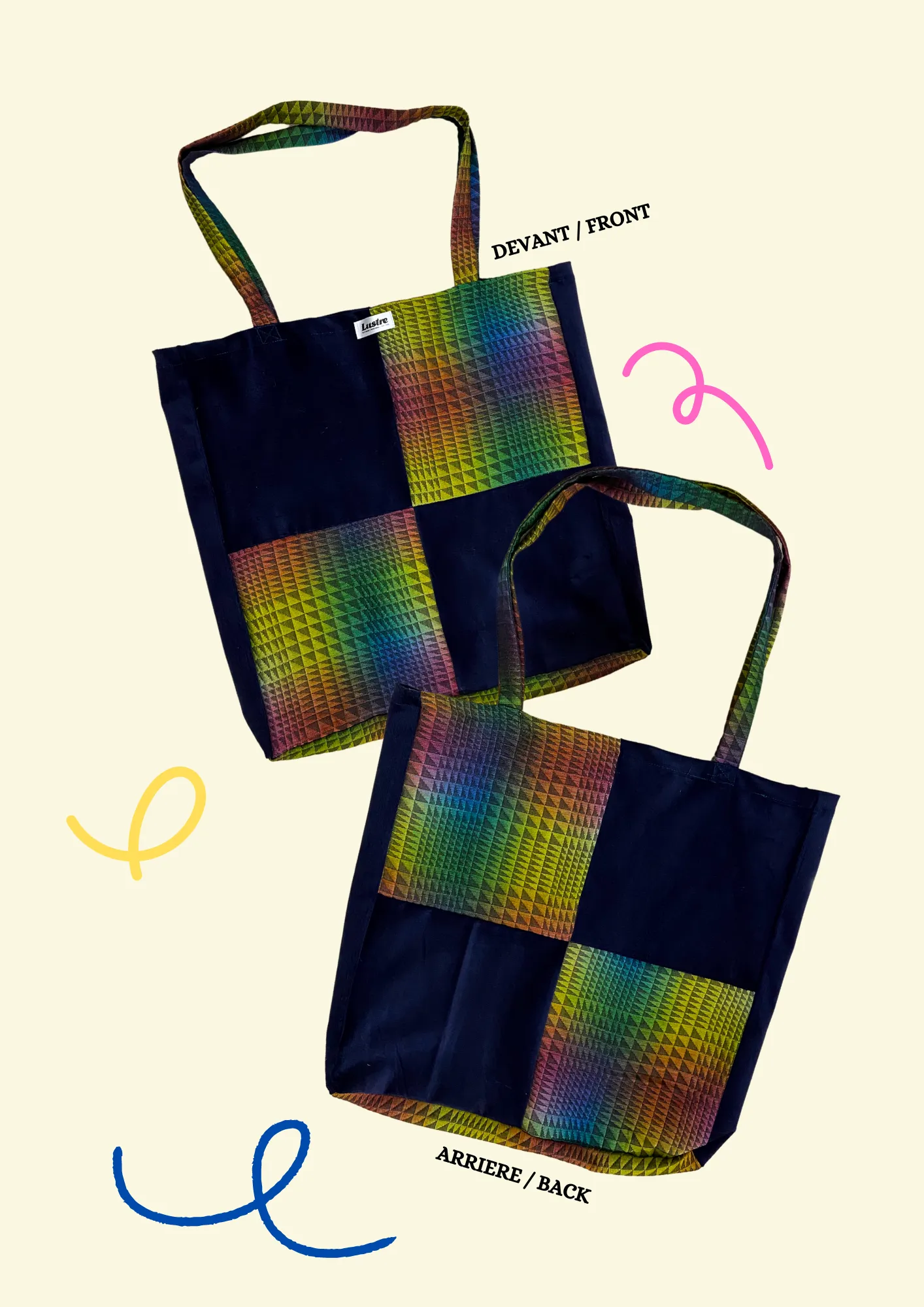 Bits & Pieces | Reptile Collection Zero Waste Tote Bags