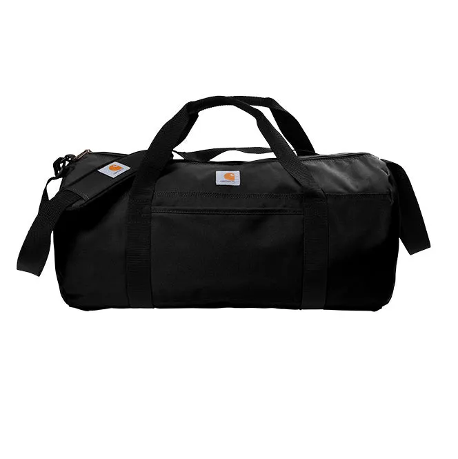 Carhartt Packable Duffle Bag - Gift for Men - Personalized Duffle - Black or Khaki Brown