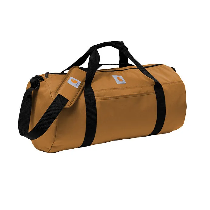 Carhartt Packable Duffle Bag - Gift for Men - Personalized Duffle - Black or Khaki Brown