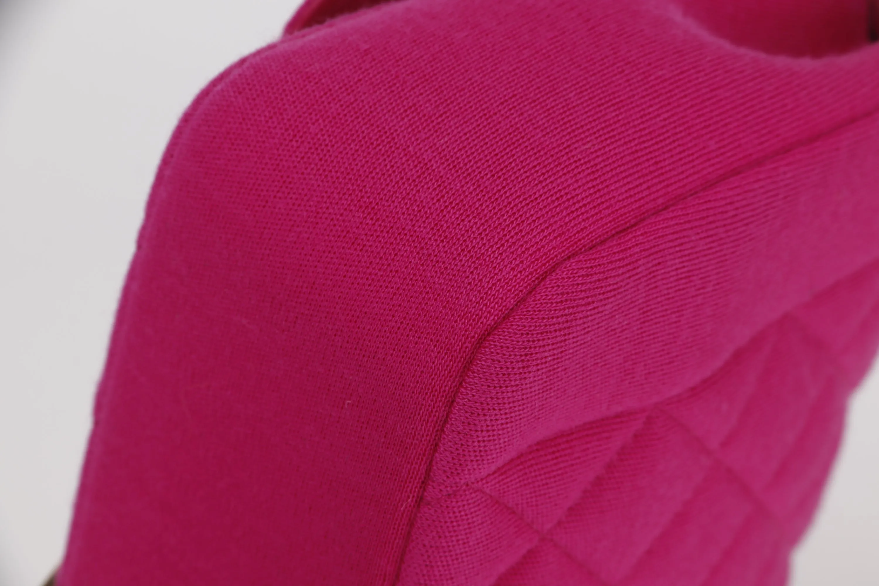 CHANEL CHIC WITH ME FLAP (2016xxxx) LARGE PINK JERSEY GOLD HARDWARE, WITH CARD & DUST COVER