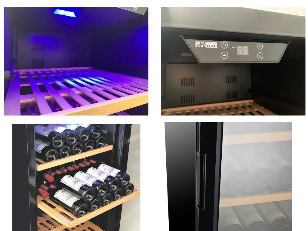 Chateau Wine Cooler (50 Bottles), CW50THSNS