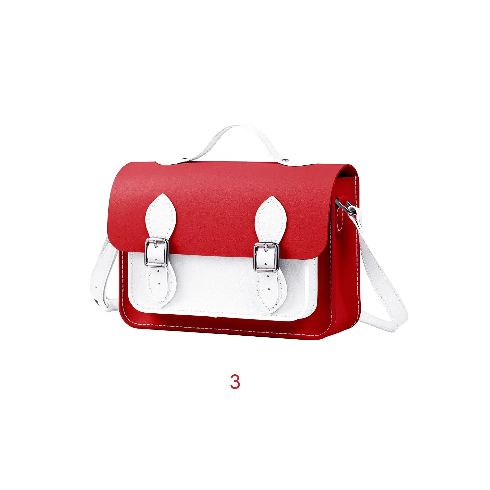 Christmas Colorblock Large Cambridge Leather Bag Kit