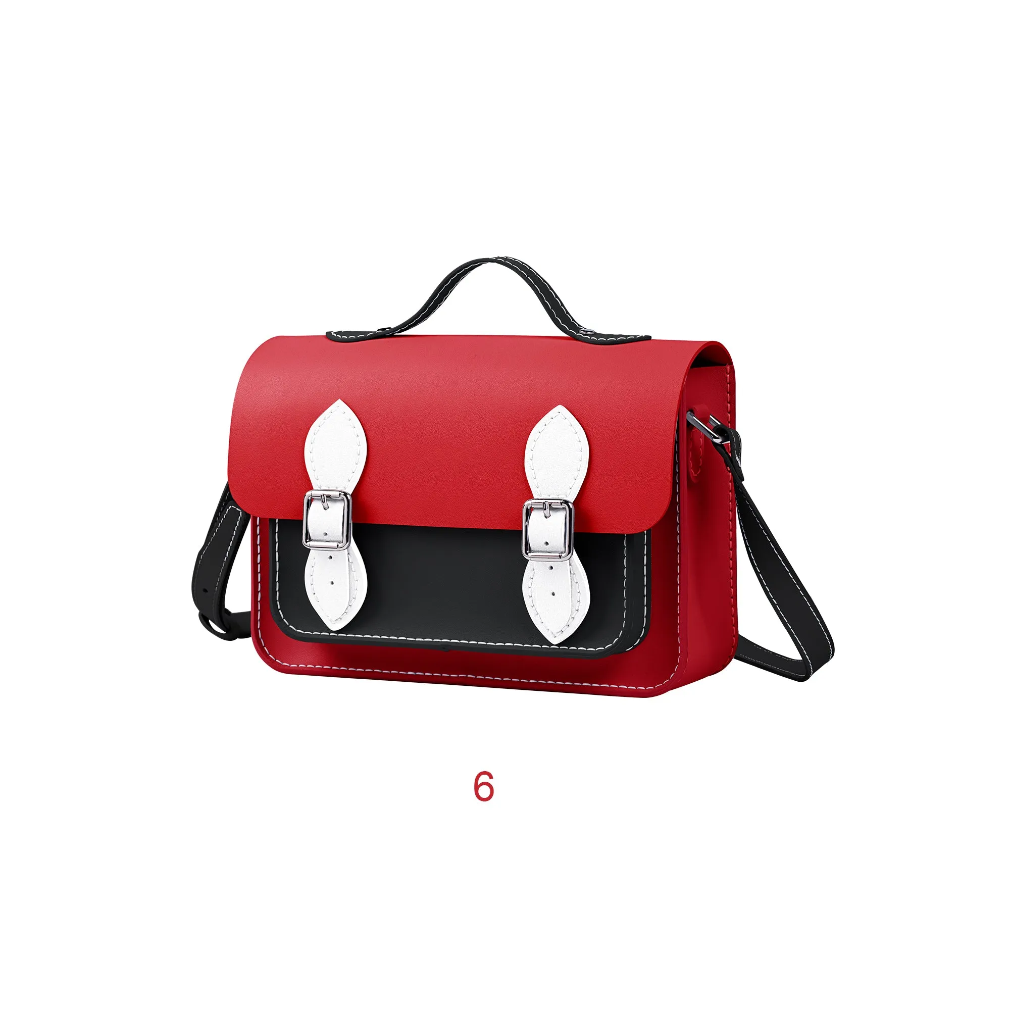 Christmas Colorblock Large Cambridge Leather Bag Kit