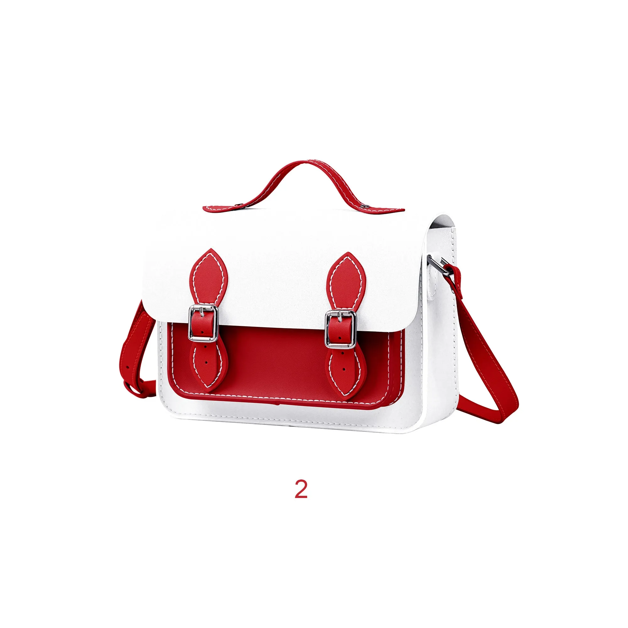Christmas Colorblock Large Cambridge Leather Bag Kit