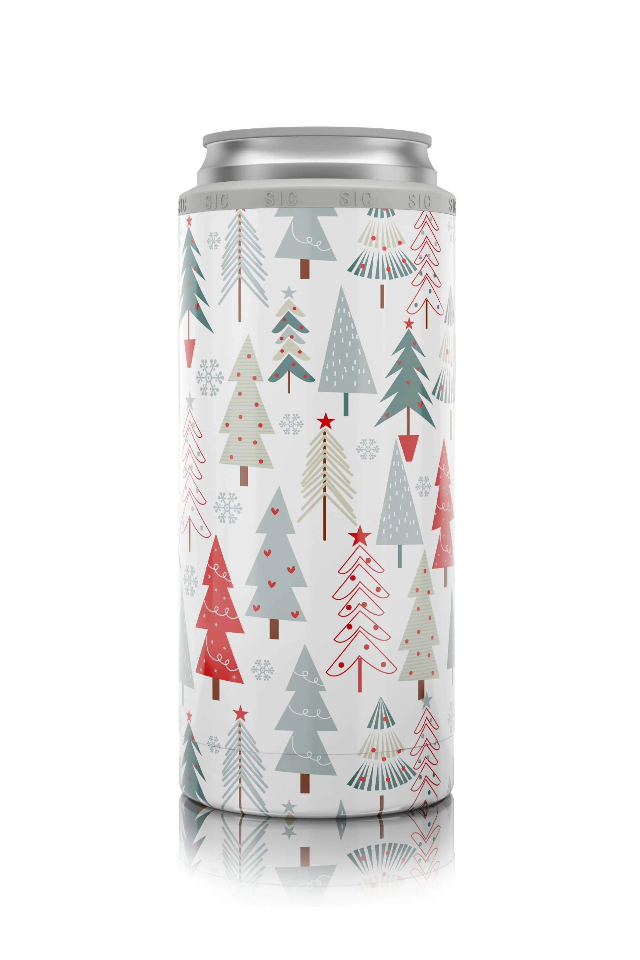 Christmas Tree Slim Can Cooler *FINAL SALE*