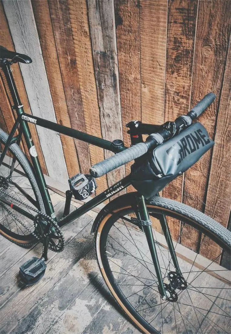 Chrome Industries Helix Handlebar Bag Fog