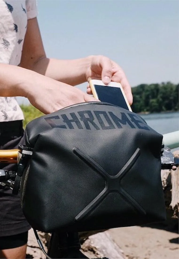 Chrome Industries Helix Handlebar Bag Fog
