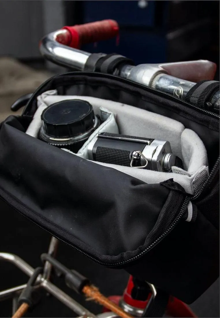 Chrome Industries Helix Handlebar Bag Fog