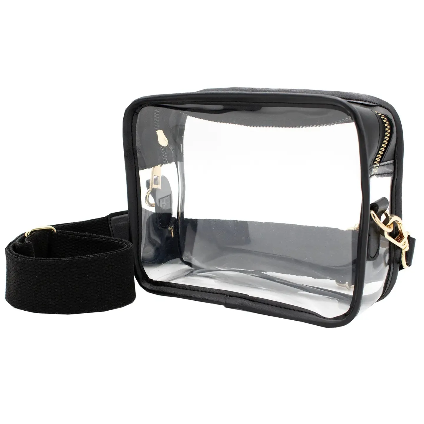 Clear Camera Bag {Black}