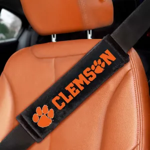 Clemson University Embroidered Seatbelt Pad - Pair