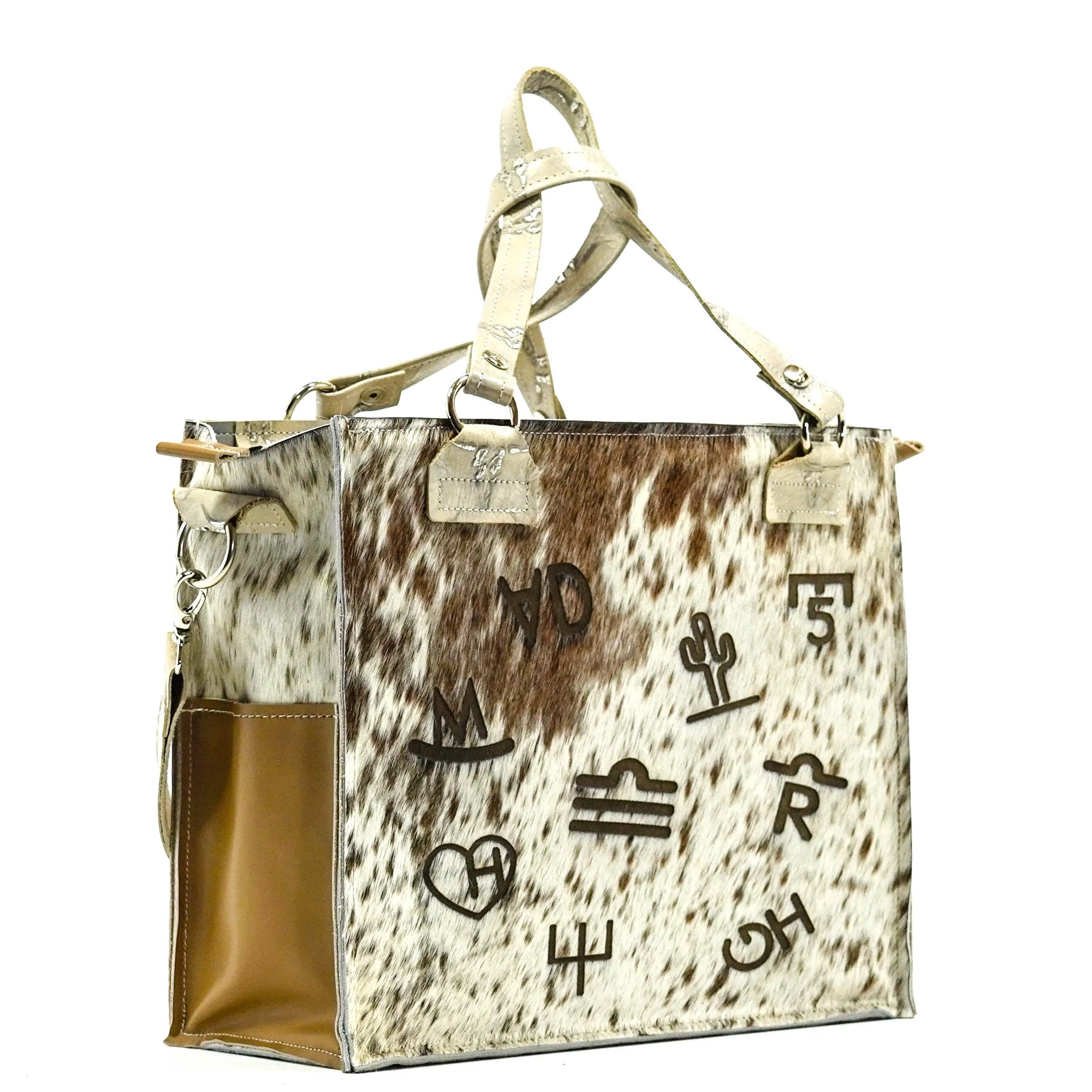 Clerk - Chocolate & White w/ No Embossed