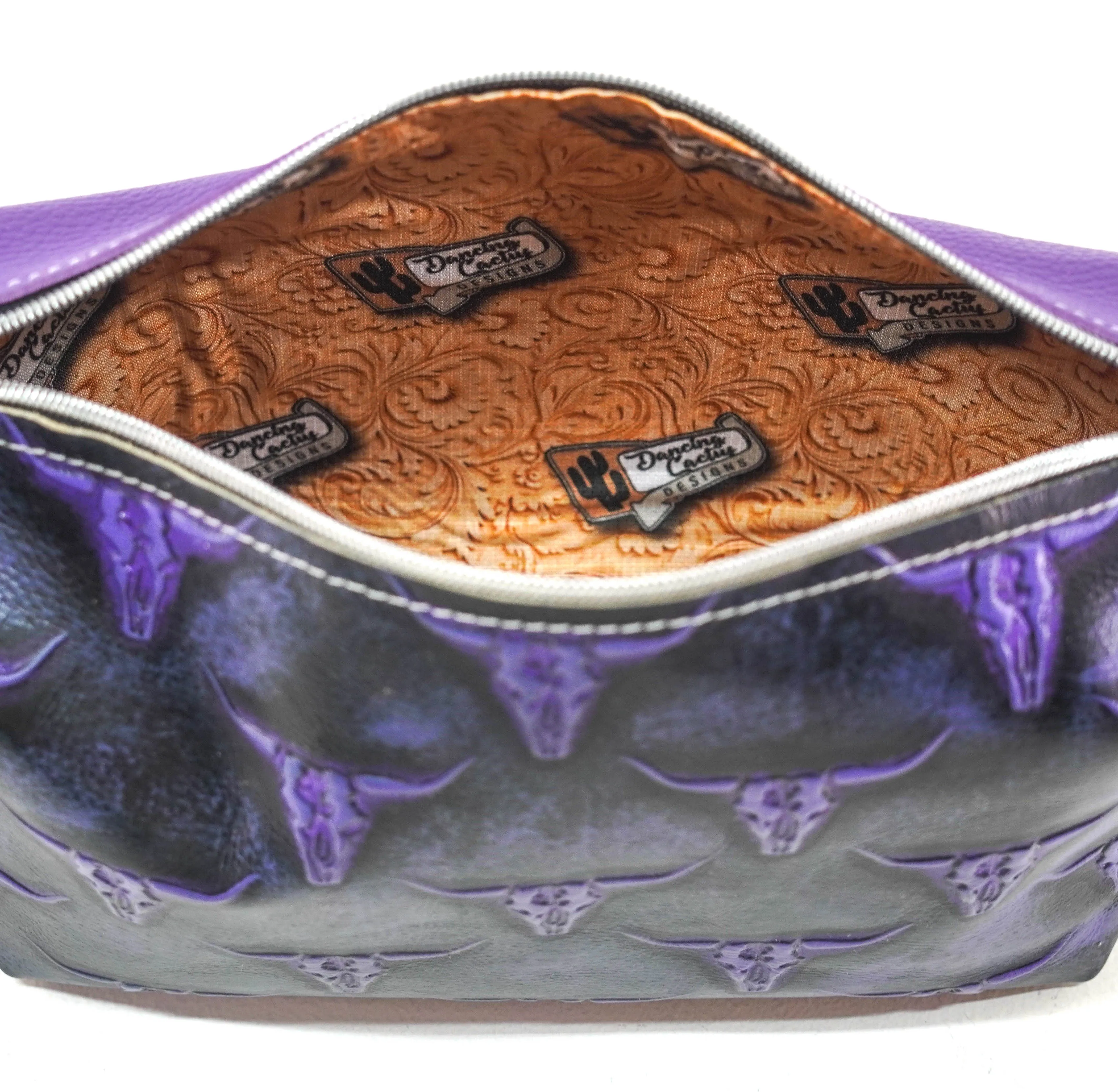 Cosmic Cowgirl - All Embossed w/ Midnight Rain Skulls