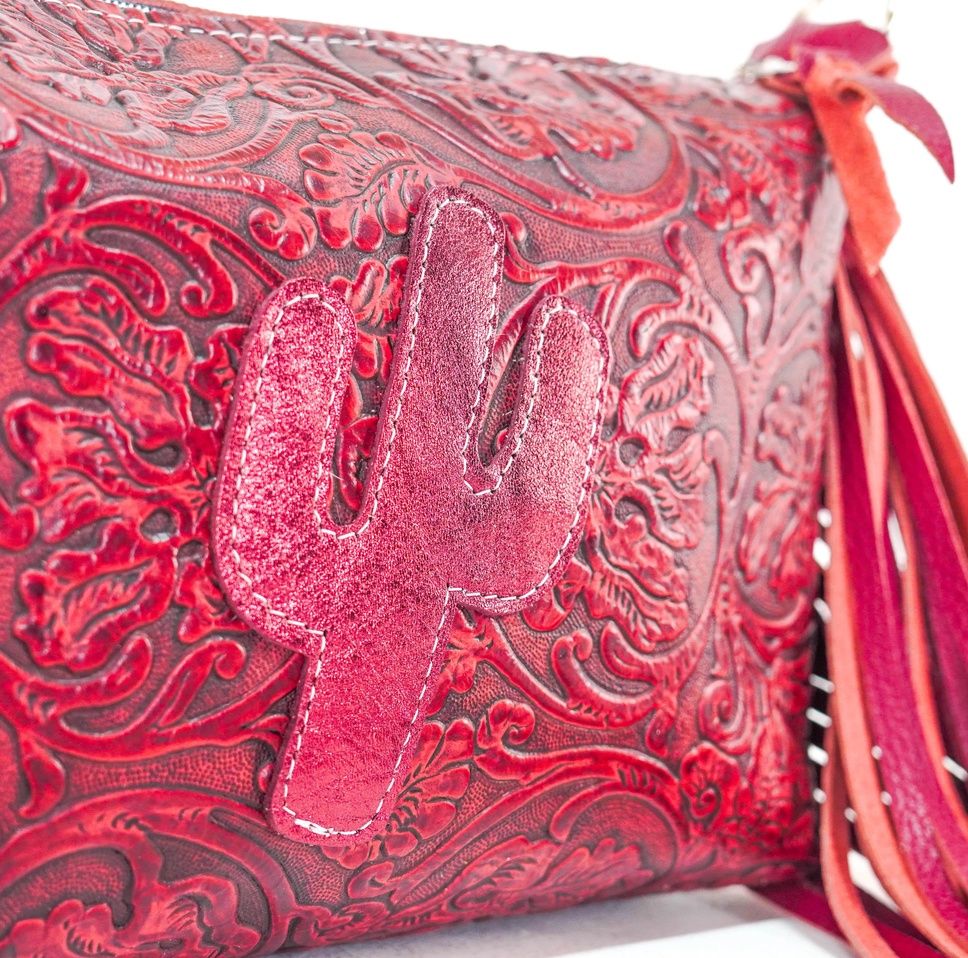 Cosmic Cowgirl - All Embossed w/ Red Tool