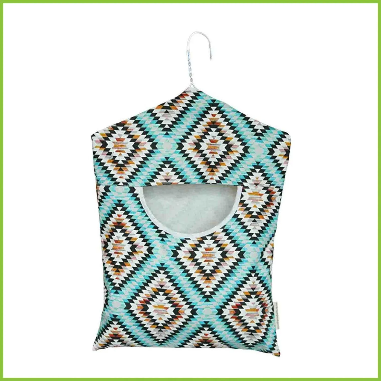 Cotton Peg Bag - Aztec
