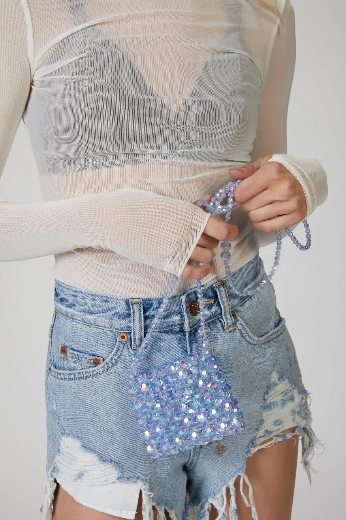 COUPE BEADED MINI BAG