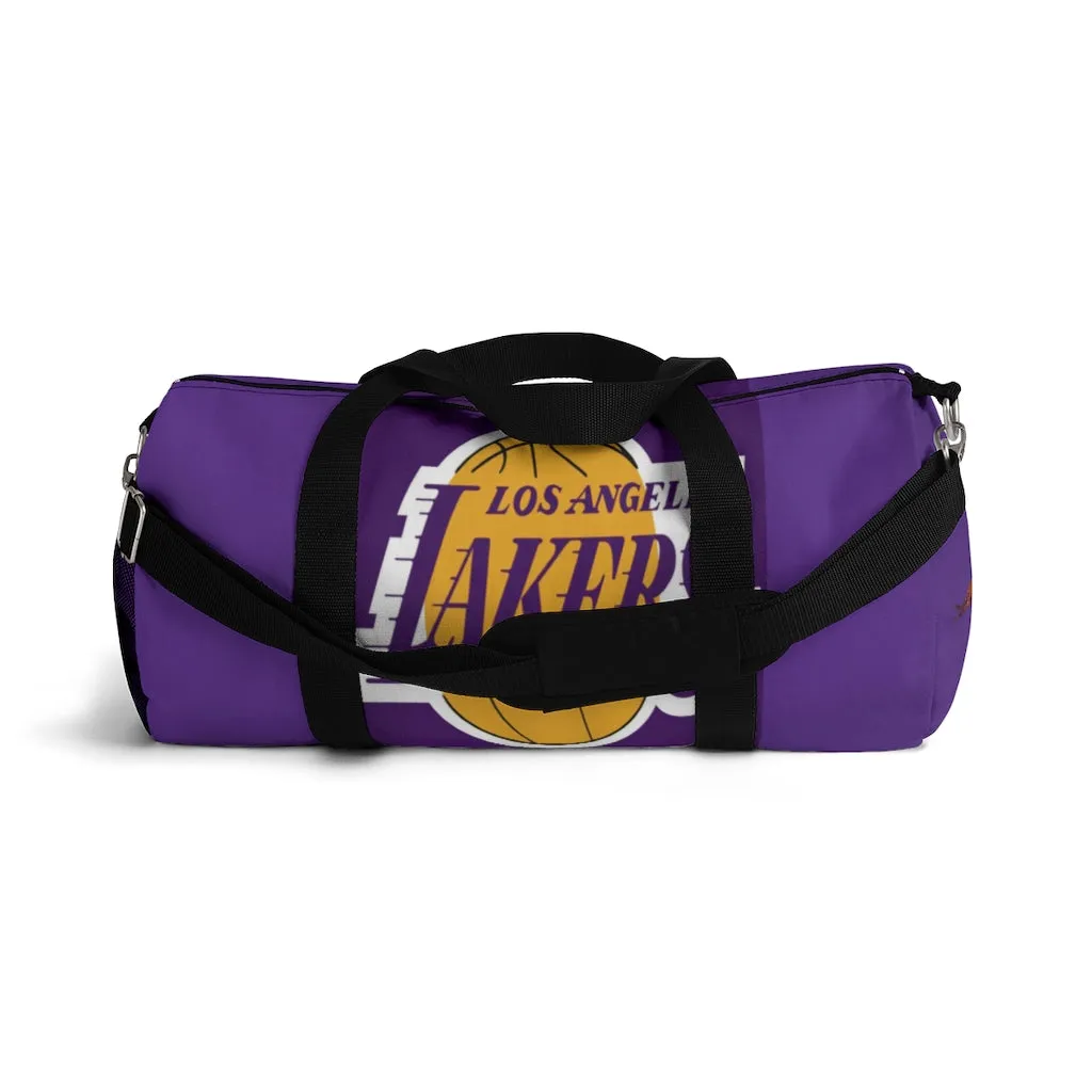 Custom Lakers Team Duffel Bag, Lakers Bag, Team bag, Custom bag, Personalized bag