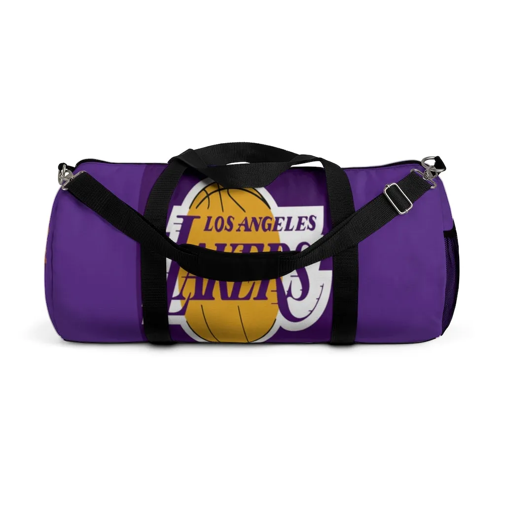 Custom Lakers Team Duffel Bag, Lakers Bag, Team bag, Custom bag, Personalized bag