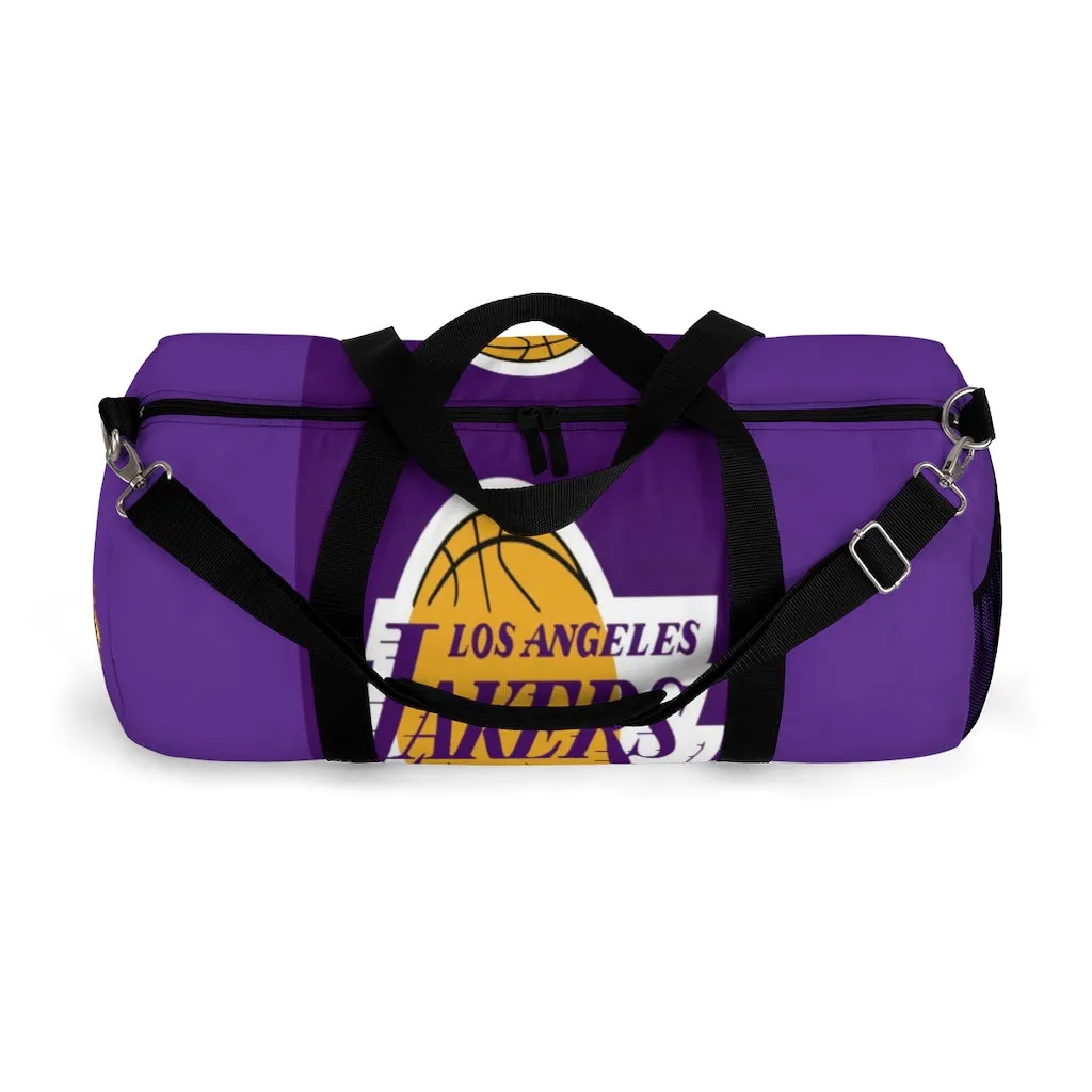 Custom Lakers Team Duffel Bag, Lakers Bag, Team bag, Custom bag, Personalized bag
