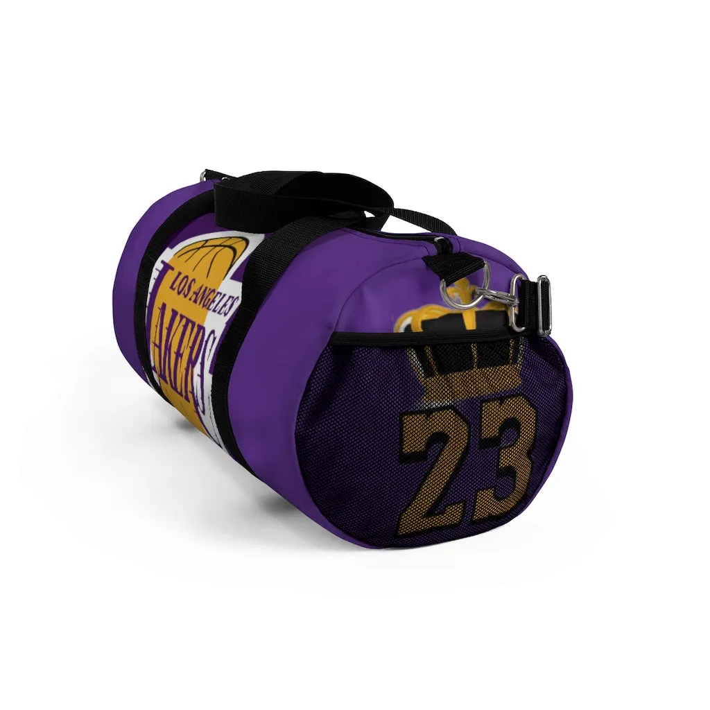 Custom Lakers Team Duffel Bag, Lakers Bag, Team bag, Custom bag, Personalized bag