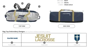 Dallas Jesuit Factory Custom Mega Duffel