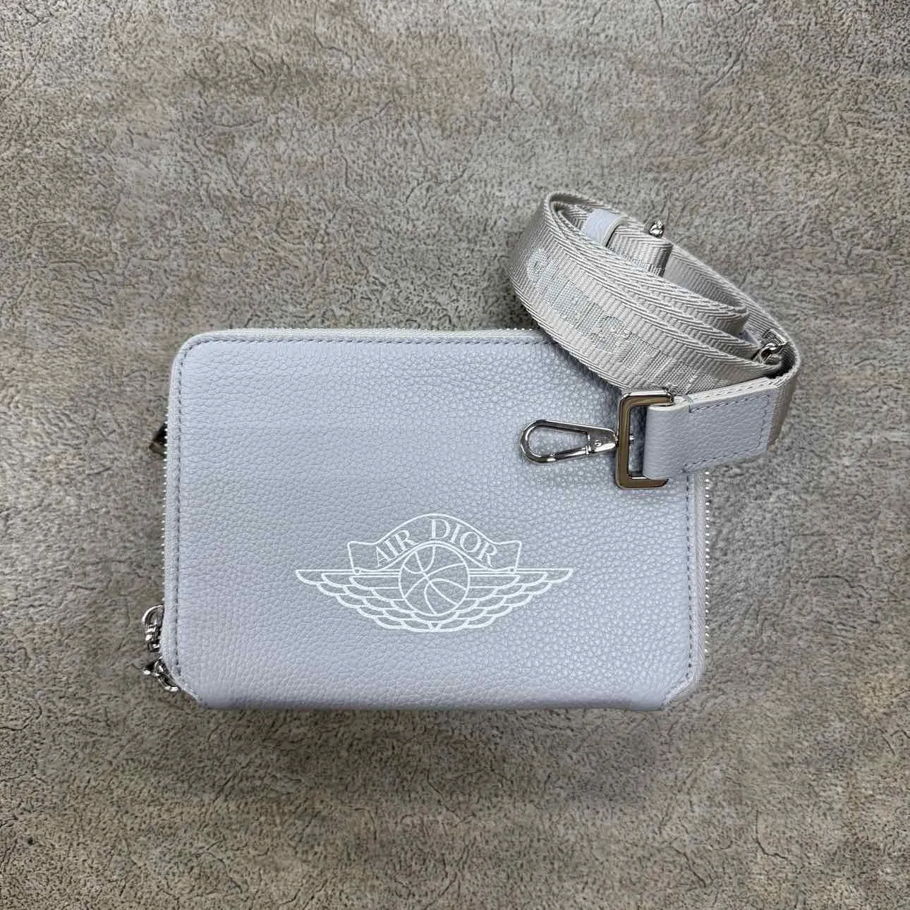 Dior Messenger Bag "AIR DIOR" Used Grey Size OS