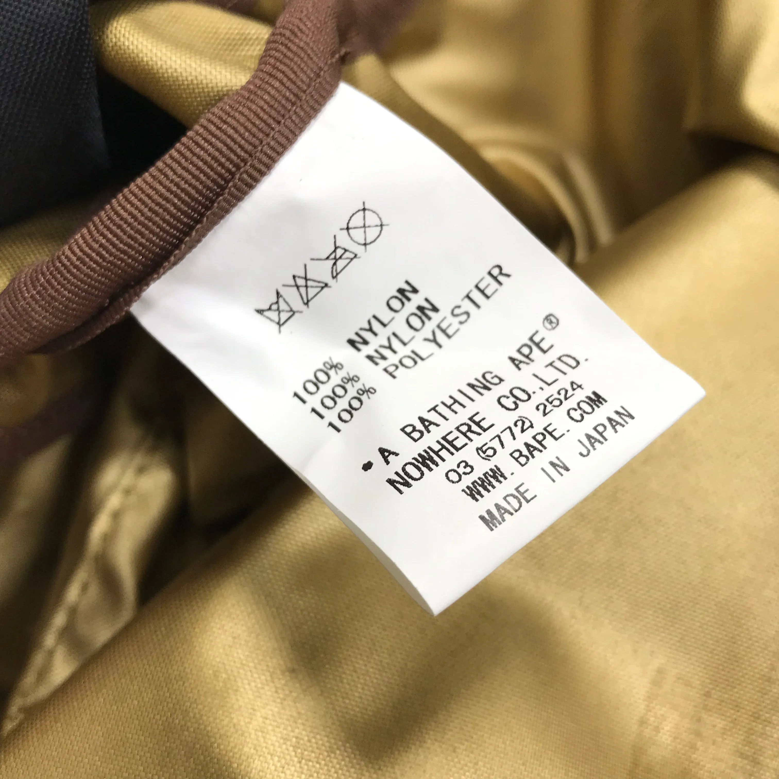 DS! A Bathing Ape Bape ASNKA Messenger Bag