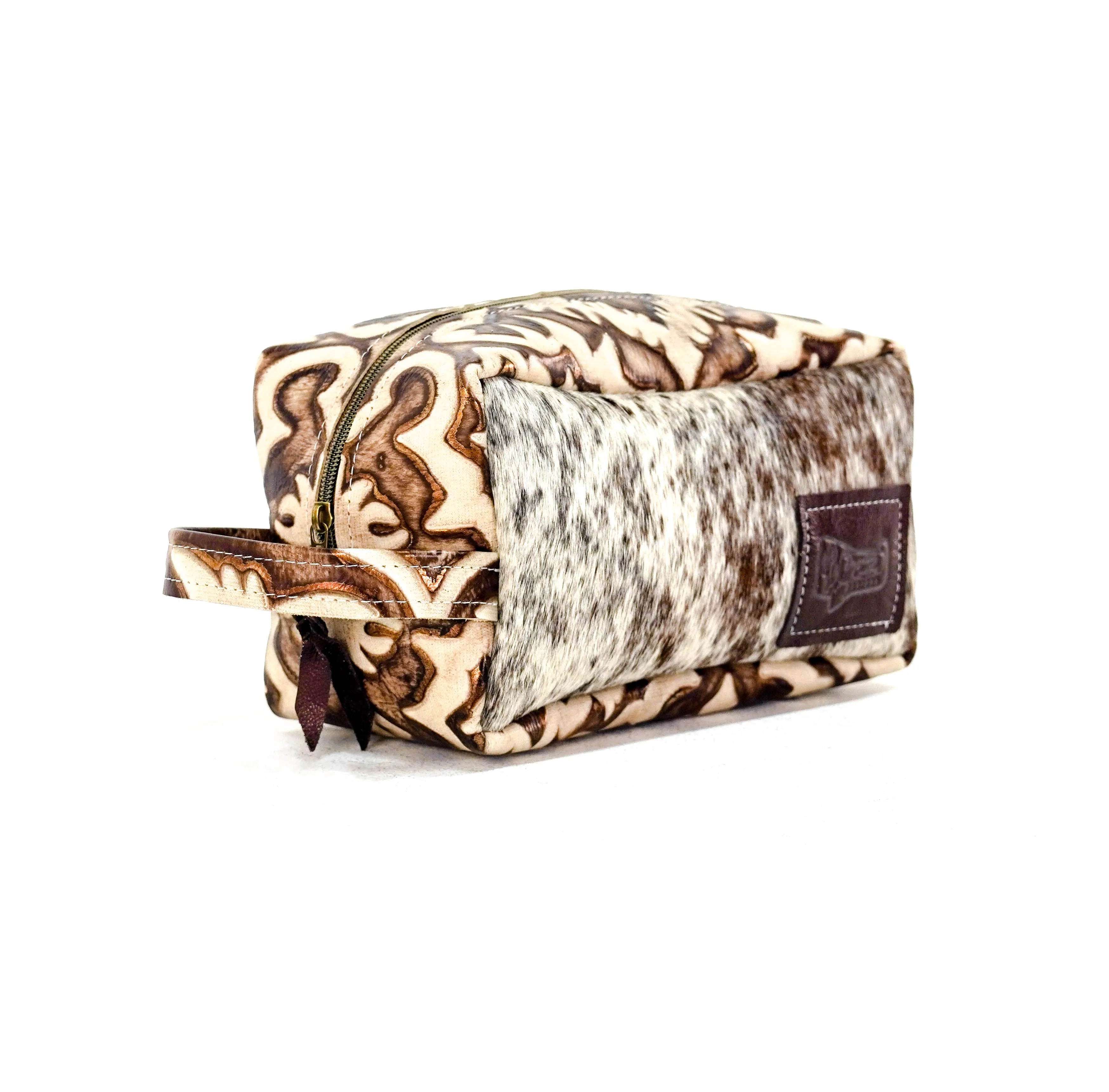 Dutton - Chocolate & White w/ Ivory & Brown Laredo