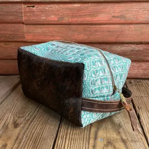Dutton - Dark Brindle w/ Turquoise Sand Croc