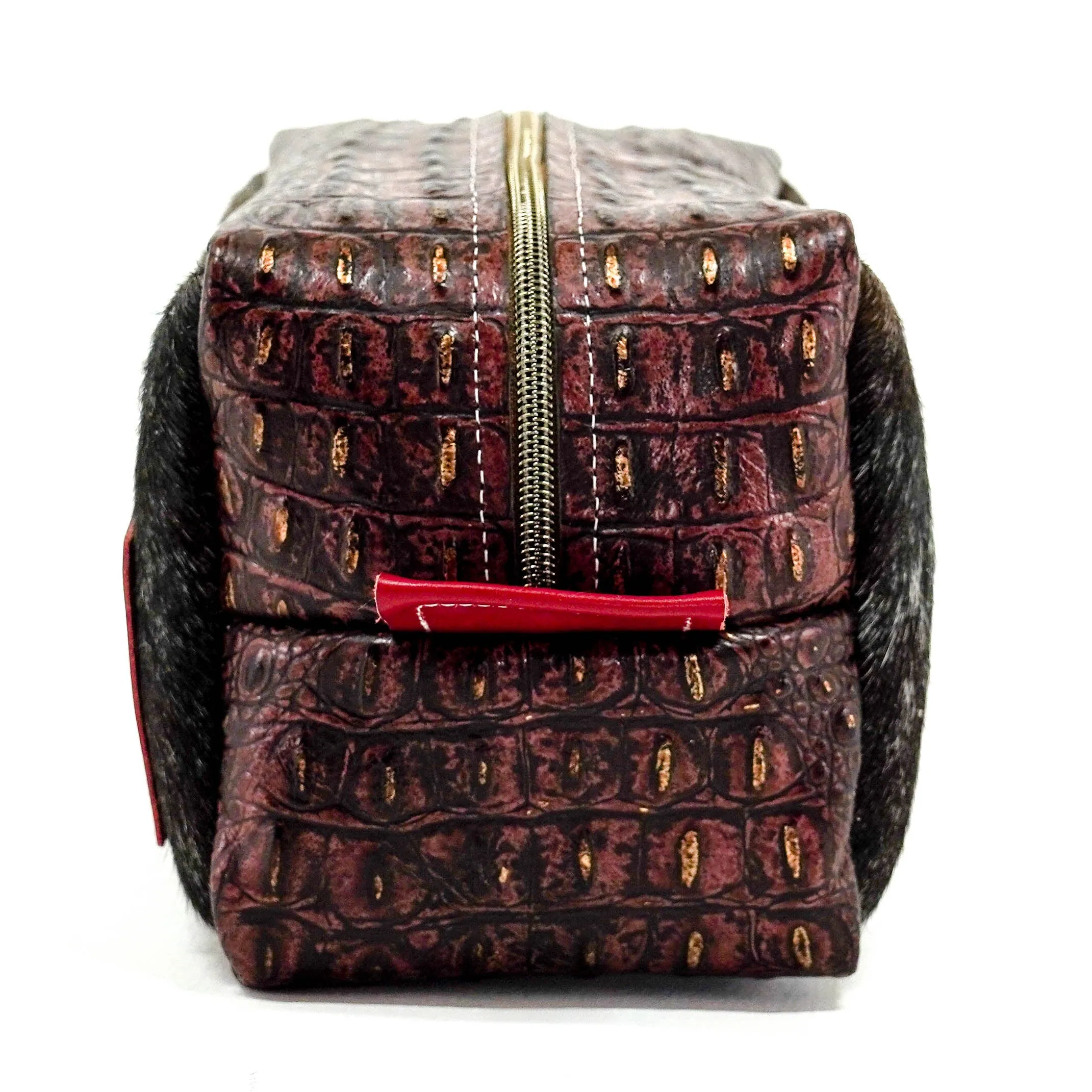 Dutton - Longhorn w/ Burgundy Croc
