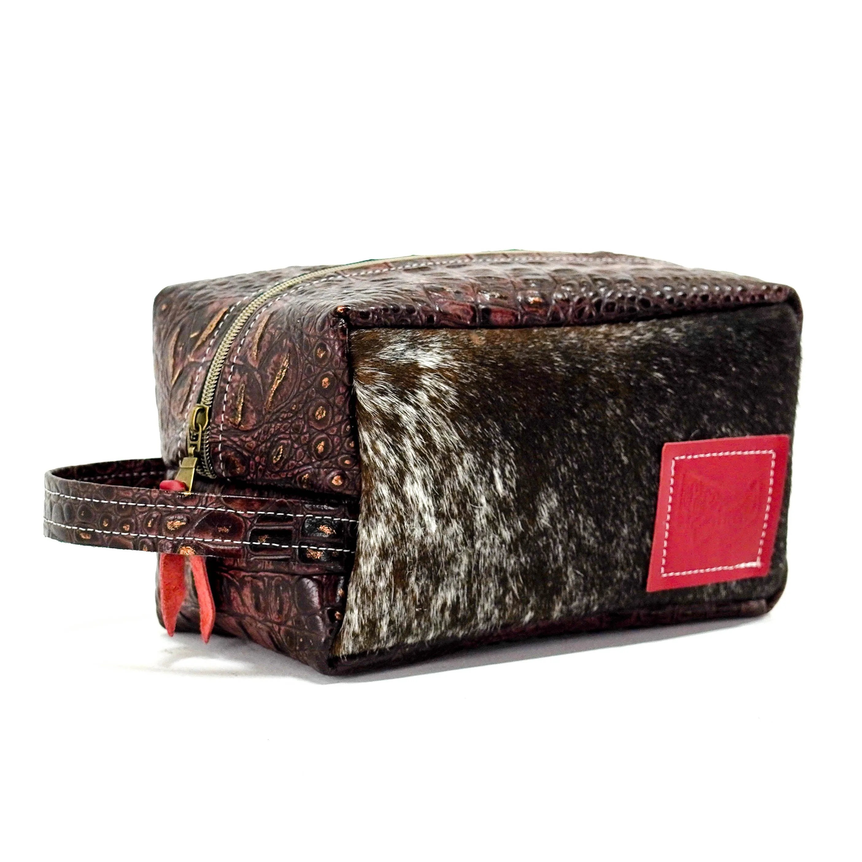 Dutton - Longhorn w/ Burgundy Croc