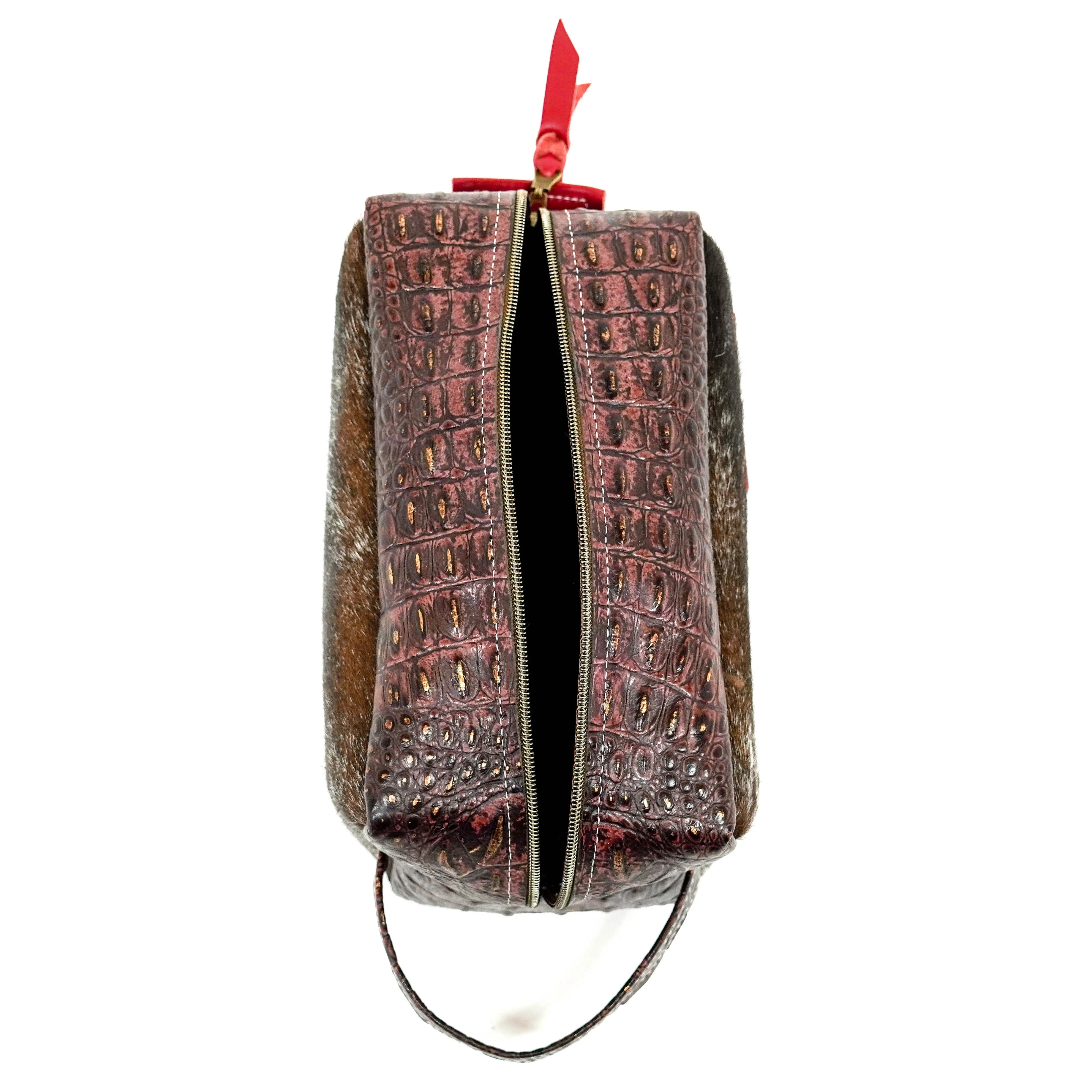 Dutton - Longhorn w/ Burgundy Croc