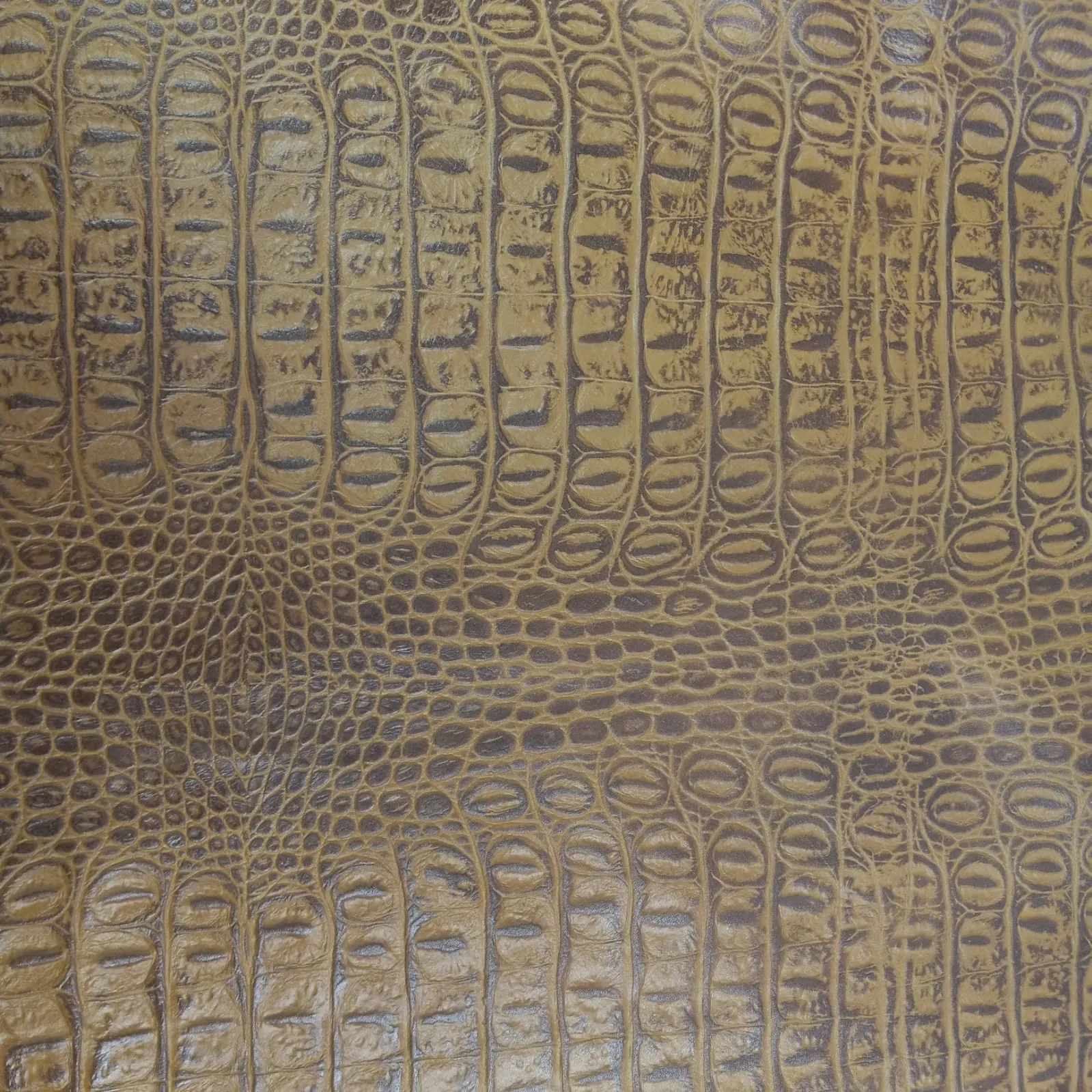 Embossed-Tan -crococodile - 2.5-3 oz. - Perfect for Handbags and Leather Crafts!