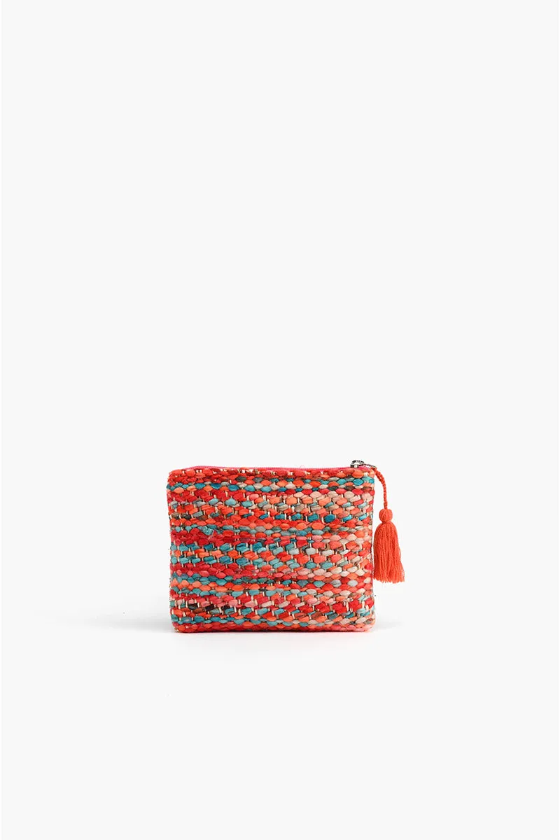 Evil Eye Goodluck Embellished Mini Pouches
